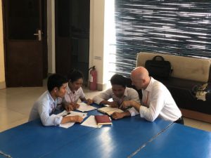 Philippe geeft bijles