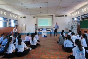 Philip Arras geeft les