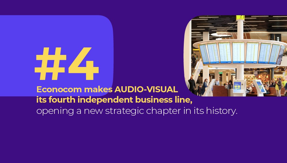Econocom makes audio-visual its fourth independent business line