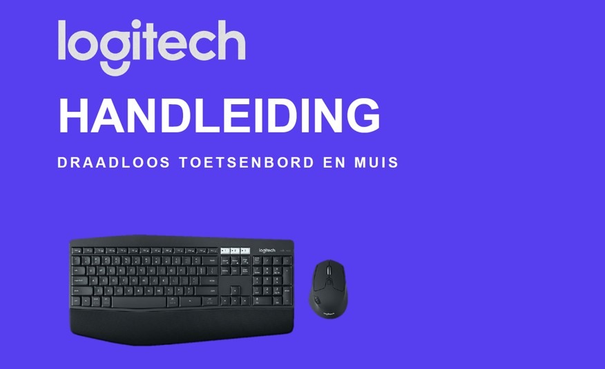 Handleiding Logitech keyboard en muis beschikbaar